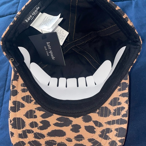 Leopard Kate Spade hat - Picture 3 of 5